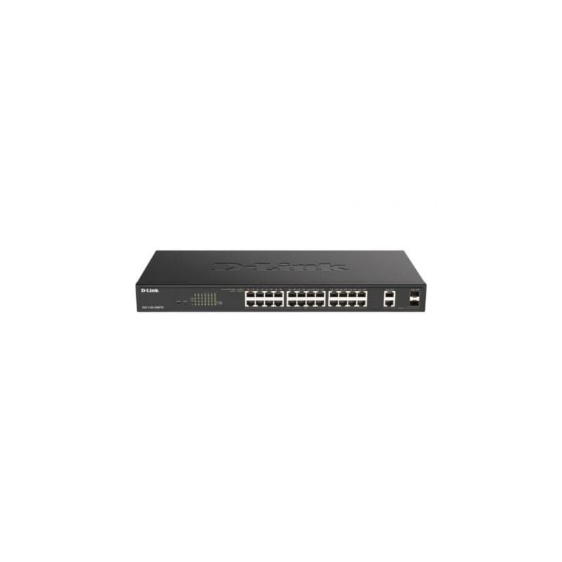 Switch gestionable d-link dgs-1100-26mpv2 26 puertos/ rj-45 10/100/1000/ sfp/ poe