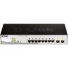 Switch gestionado d-link dgs-1210-08p/ 8 puertos/ rj45 10/100/1000/ sfp/ poe