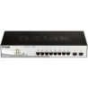 Switch d-link dgs-1210-10p 10 puertos/ rj-45 gigabit 10/100/1000 poe/ sfp