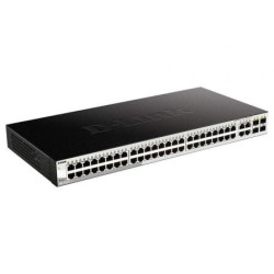 Switch d-link dgs-1210-52 smart+ 52 puertos/ rj-45 10/100/1000/ sfp