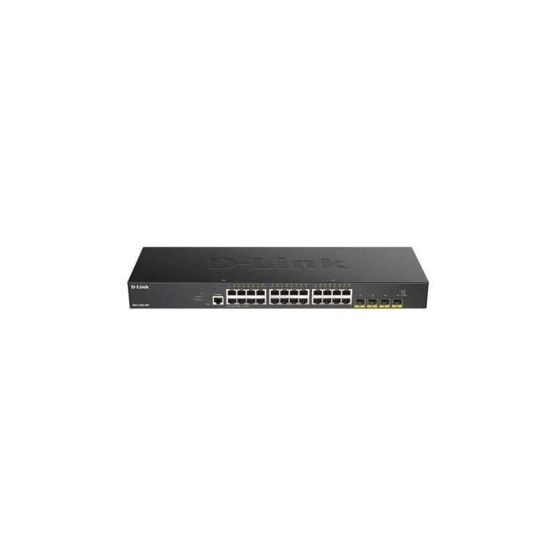 Switch gestionado d-link dgs-1250-28x 28 puertos/ rj-45 gigabit 10/100/1000/ sfp