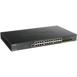 Switch gestionado d-link smart dgs-1250-28xmp 28 puertos/ rj-45 10/100/1000 poe/ sfp