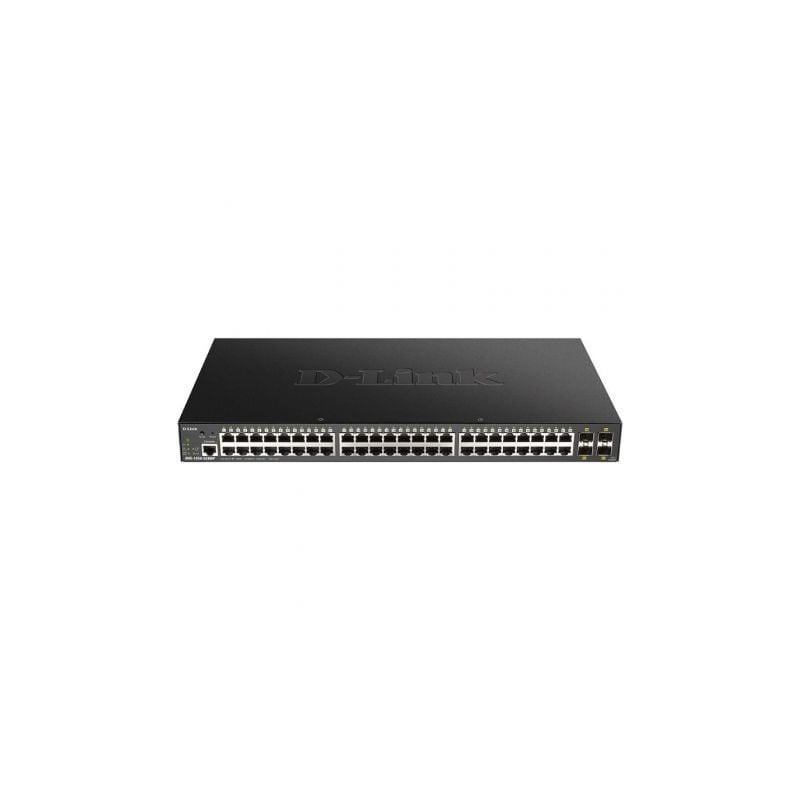 Switch gestionado d-link smart dgs-1250-52xmp 52 puertos/ rj-45 10/100/1000 poe/ sfp