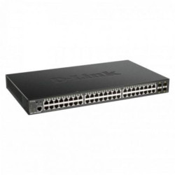 Switch gestionado d-link smart dgs-1250-52xmp 52 puertos/ rj-45 10/100/1000 poe/ sfp