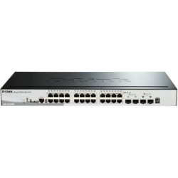 Switch d-link smart dgs-1510-28p 28 puertos/ rj-45 10/100/1000 poe/ sfp