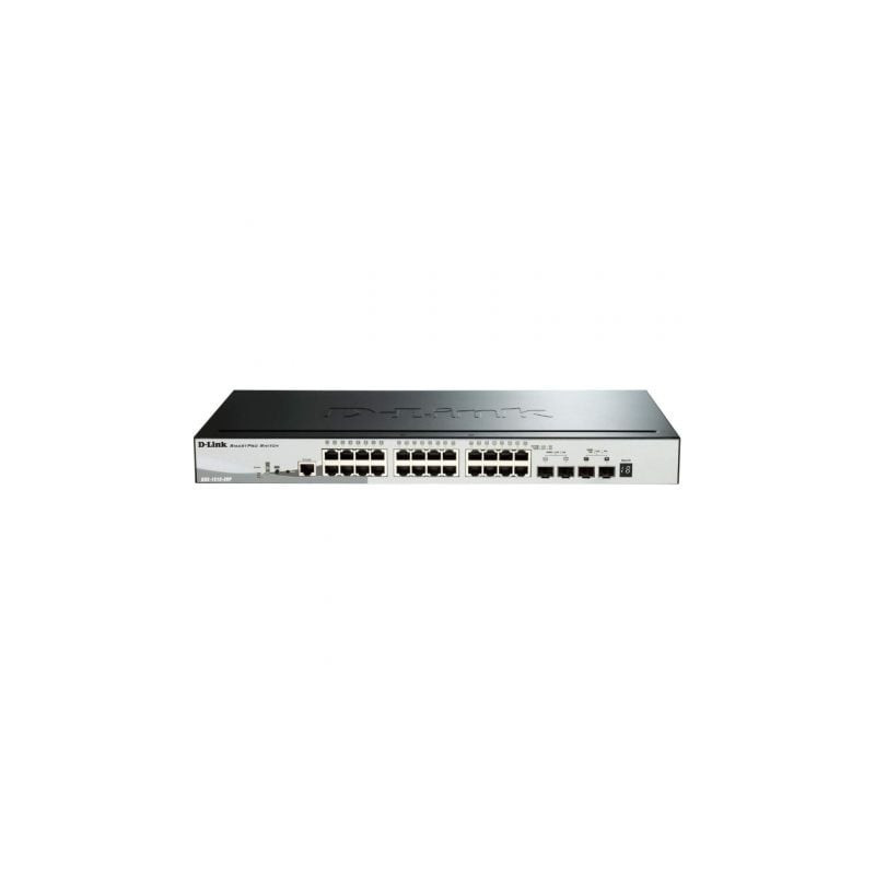 Switch d-link smart dgs-1510-28p 28 puertos/ rj-45 10/100/1000 poe/ sfp