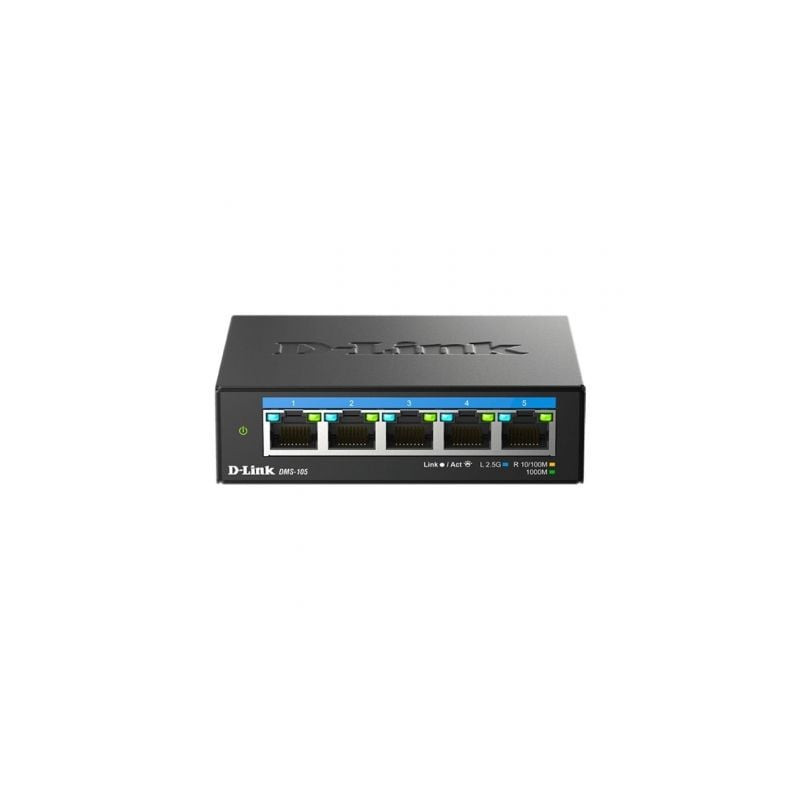 Switch d-link dms-105 5 puertos/ rj-45 10/100/1000