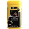 Dispensador de 100 toallitas fellowes 9183101 para limpieza de pantallas