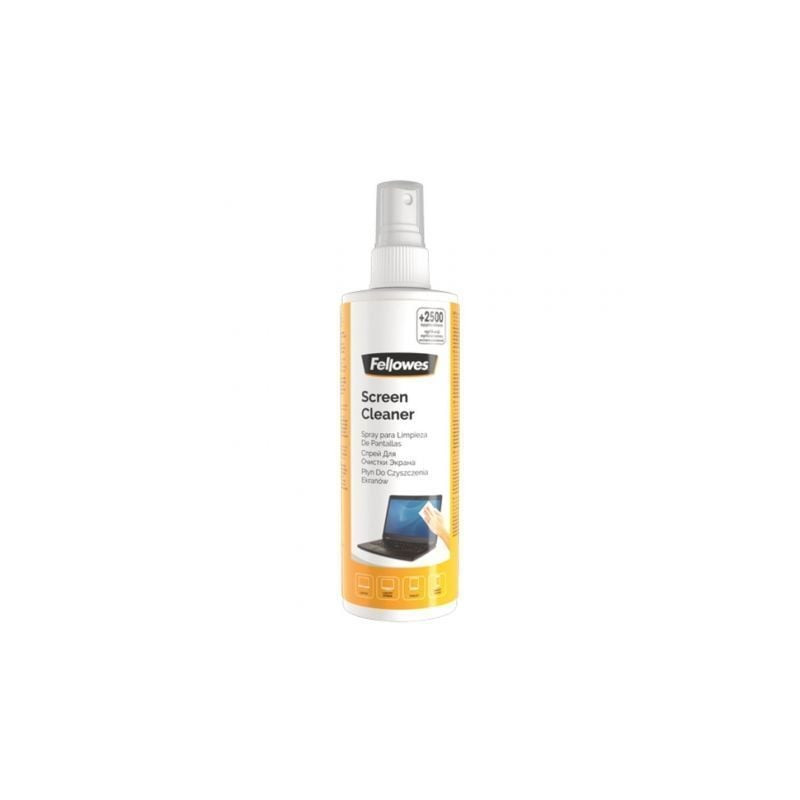 Spray limpiador de pantallas fellowes 99718/ capacidad 250ml