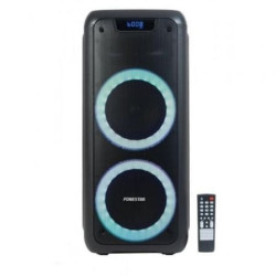 Altavoz portable con bluetooth fonestar party-duo/ 100w/ 1.0