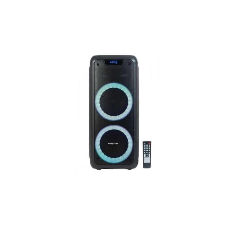 Altavoz portable con bluetooth fonestar party-duo/ 100w/ 1.0