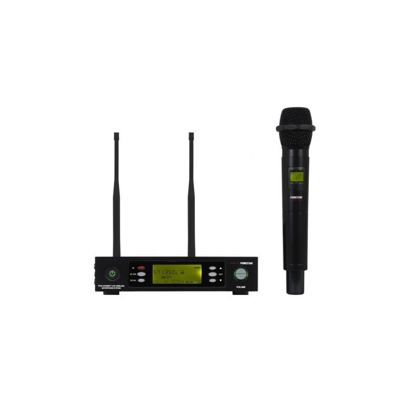 Micrófono inalámbrico de mano uhf msh-887-570/ incluye receptor