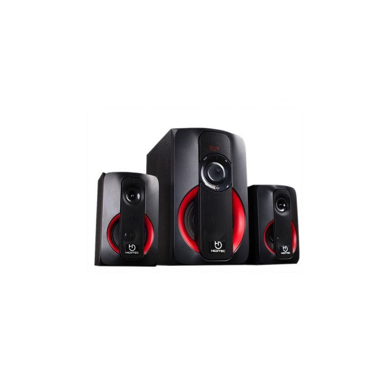 Altavoces con bluetooth hiditec h400/ 80w/ 2.1