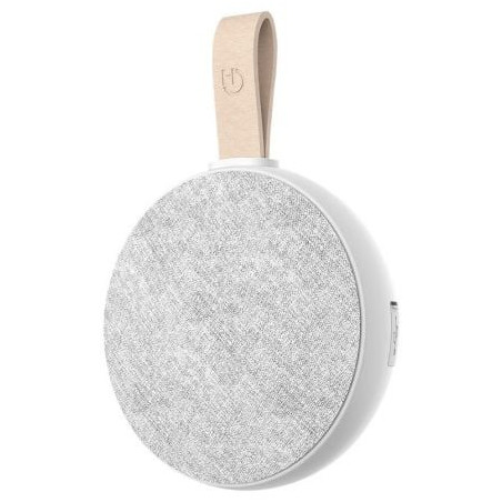 Altavoz con bluetooth hiditec urban rok s/ 3w rms/ 1.0/ blanco