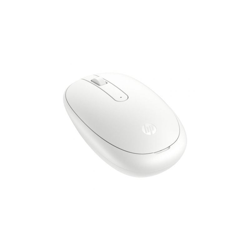 Ratón inalámbrico por bluetooth hp 240/ hasta 1600 dpi/ blanco lunar