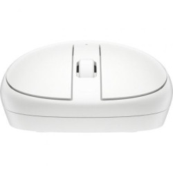 Ratón inalámbrico por bluetooth hp 240/ hasta 1600 dpi/ blanco lunar