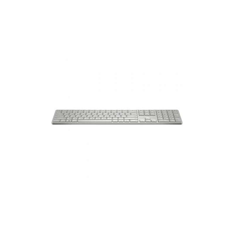 Teclado inalámbrico programable hp 970/ blanco