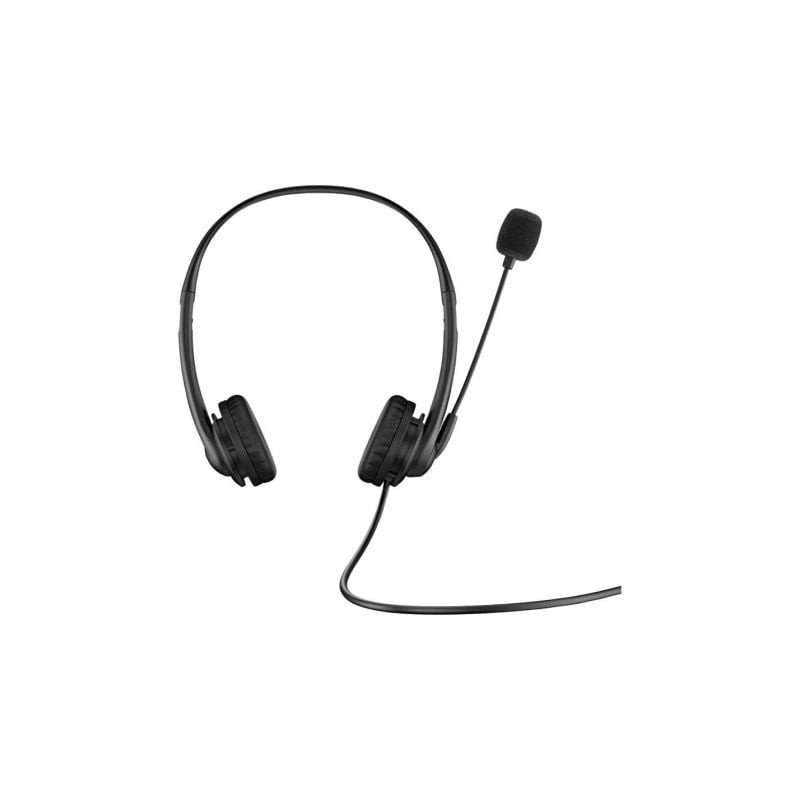 Auriculares hp g2/ con micrófono/ jack 3.5/ negros