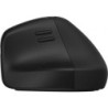 Ratón ergonómico inalámbrico por bluetooth/ 2.4ghz hp 925/ batería recargable/ hasta 1200 dpi/ negro