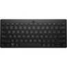 Teclado compacto inalámbrico por bluetooth hp 355 bluetooth/ negro