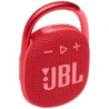 Altavoz con bluetooth jbl clip 4/ 5w/ 1.0/ rojo