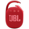 Altavoz con bluetooth jbl clip 4/ 5w/ 1.0/ rojo