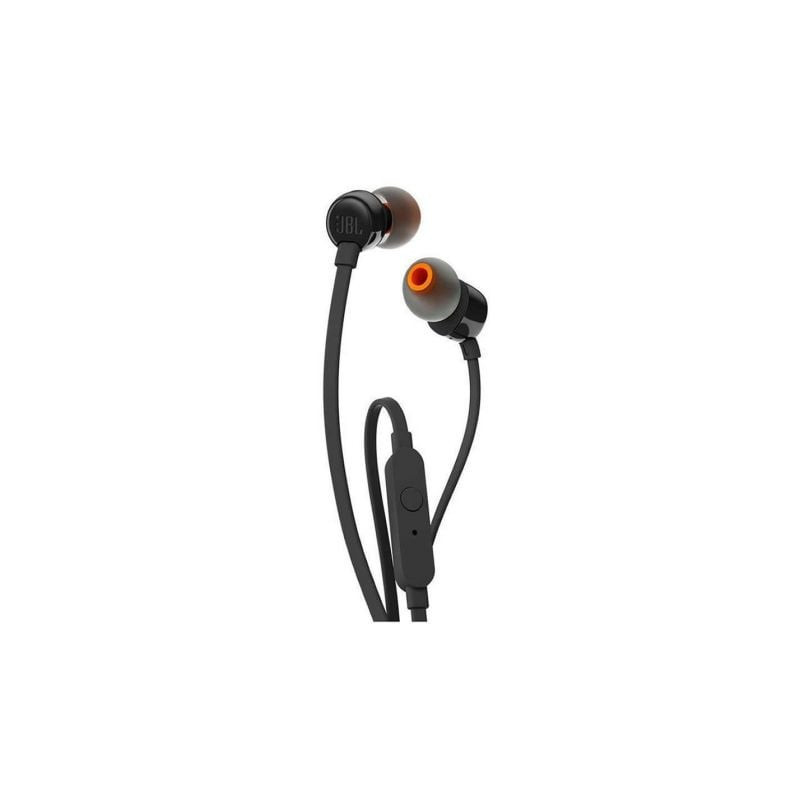 Auriculares intrauditivos jbl tune 110/ con micrófono/ jack 3.5/ negros