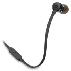 Auriculares intrauditivos jbl tune 160/ con micrófono/ jack 3.5/ negros