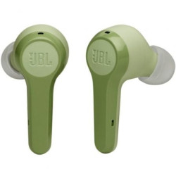 Auriculares bluetooth jbl tune 215 tws con estuche de carga/ autonomía 5h/ verdes