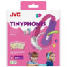 Auriculares infantiles jvc ha-kd7/ jack 3.5/ rosas