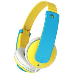 Auriculares infantiles jvc ha-kd7/ jack 3.5/ amarillos