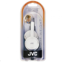 Auriculares jvc ha-l50/ jack 3.5/ blancos