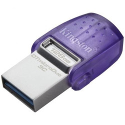 Pendrive 128gb kingston datatraveler microduo 3c usb 3.2