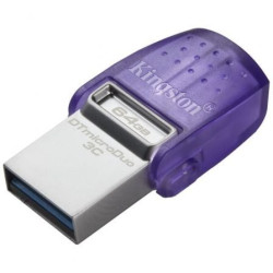 Pendrive 64gb kingston datatraveler microduo 3c usb 3.2