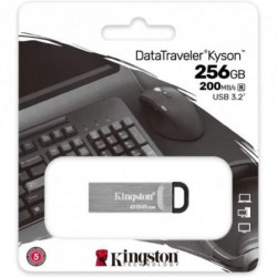 Pendrive 256gb kingston datatraveler kyson usb 3.2