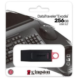 Pendrive 256gb kingston datatraveler exodia usb 3.2