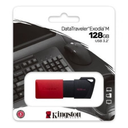 Pendrive 128gb kingston datatraveler exodia m usb 3.2