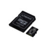 Tarjeta de memoria kingston canvas select plus 128gb microsd xc con adaptador/ clase 10/ 100mbs