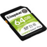 Tarjeta de memoria kingston canvas select plus 64gb sd xc/ clase 10/ 100mbs