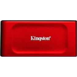 Disco externo ssd kingston xs1000 1tb/ usb 3.2/ rojo