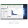 Monitor profesional lg 24bk55yp-w 23.8'/ full hd/ multimedia/ regulable en altura/ blanco