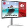 Monitor profesional lg 27up550p-w 27'/ 4k/ regulable en altura/ blanco