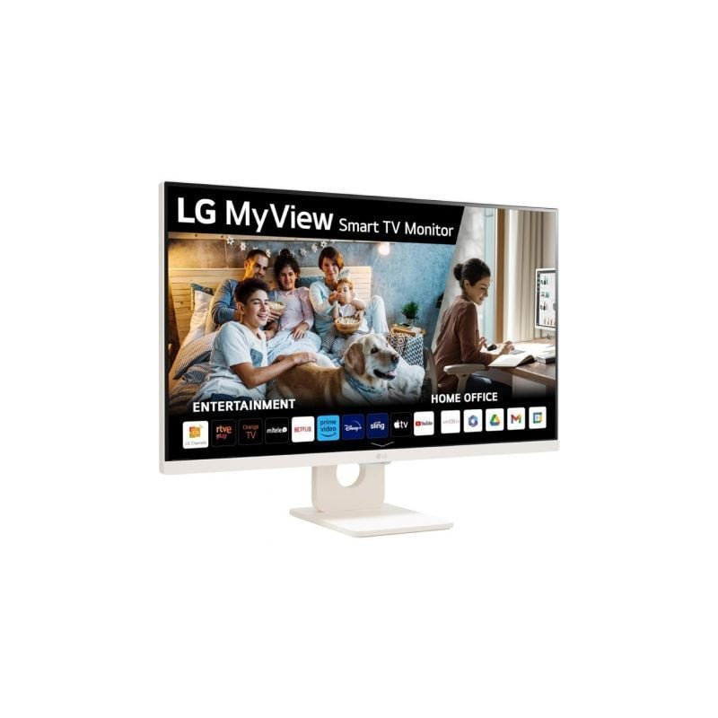 Smart monitor lg myview 32sr50f-w 31.5'/ full hd/ smart tv/ multimedia/ blanco