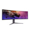 Monitor gaming ultrapanorámico curvo lg ultragear 45gr75dc-b 44.5'/ dual qhd/ 1ms/ 200hz/ va/ regulable en altura/ negro