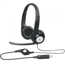 Auriculares logitech h390/ con micrófono/ usb/ negros