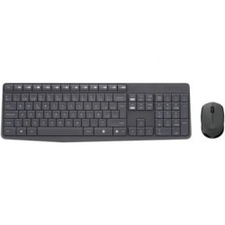 Teclado y ratón inalámbricos logitech mk235