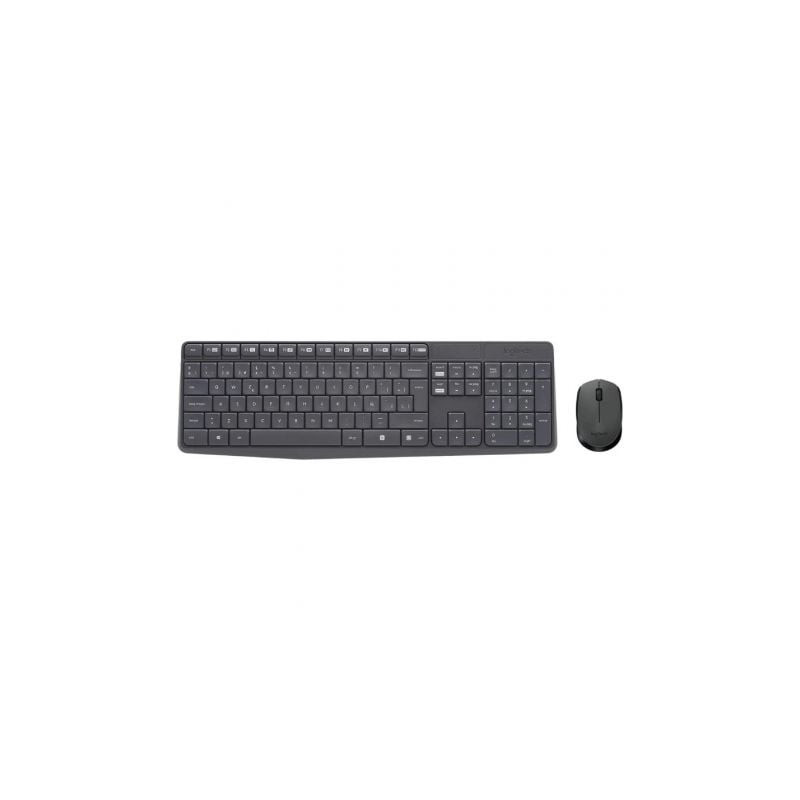 Teclado y ratón inalámbricos logitech mk235