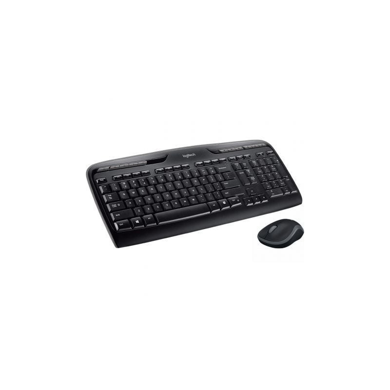 Teclado y ratón inalámbrico logitech combo mk330