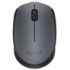 Ratón inalámbrico logitech m170/ hasta 1000 dpi/ gris