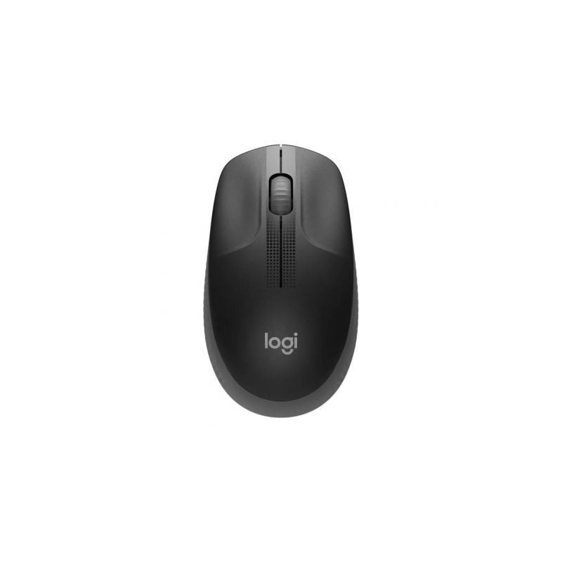 Ratón inalámbrico logitech m190/ hasta 1000 dpi/ gris marengo